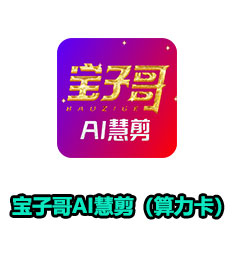 新宝子哥AI慧剪（算力卡）